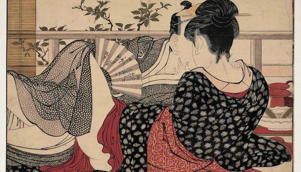 Utamakura 歌まくら , Poem of the Pillow (1788),ukiyo-e. shunga, sns